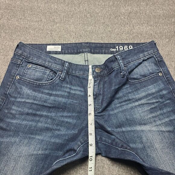 Gap 1969 Jeans Womens 12 Reg Always Skinny Crystal Wash Street Wear Denim Pants - Picture 3 of 11